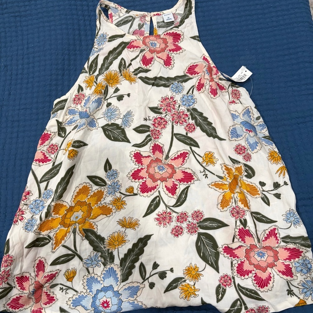 Old Navy multicoloured floral shirt Size XS